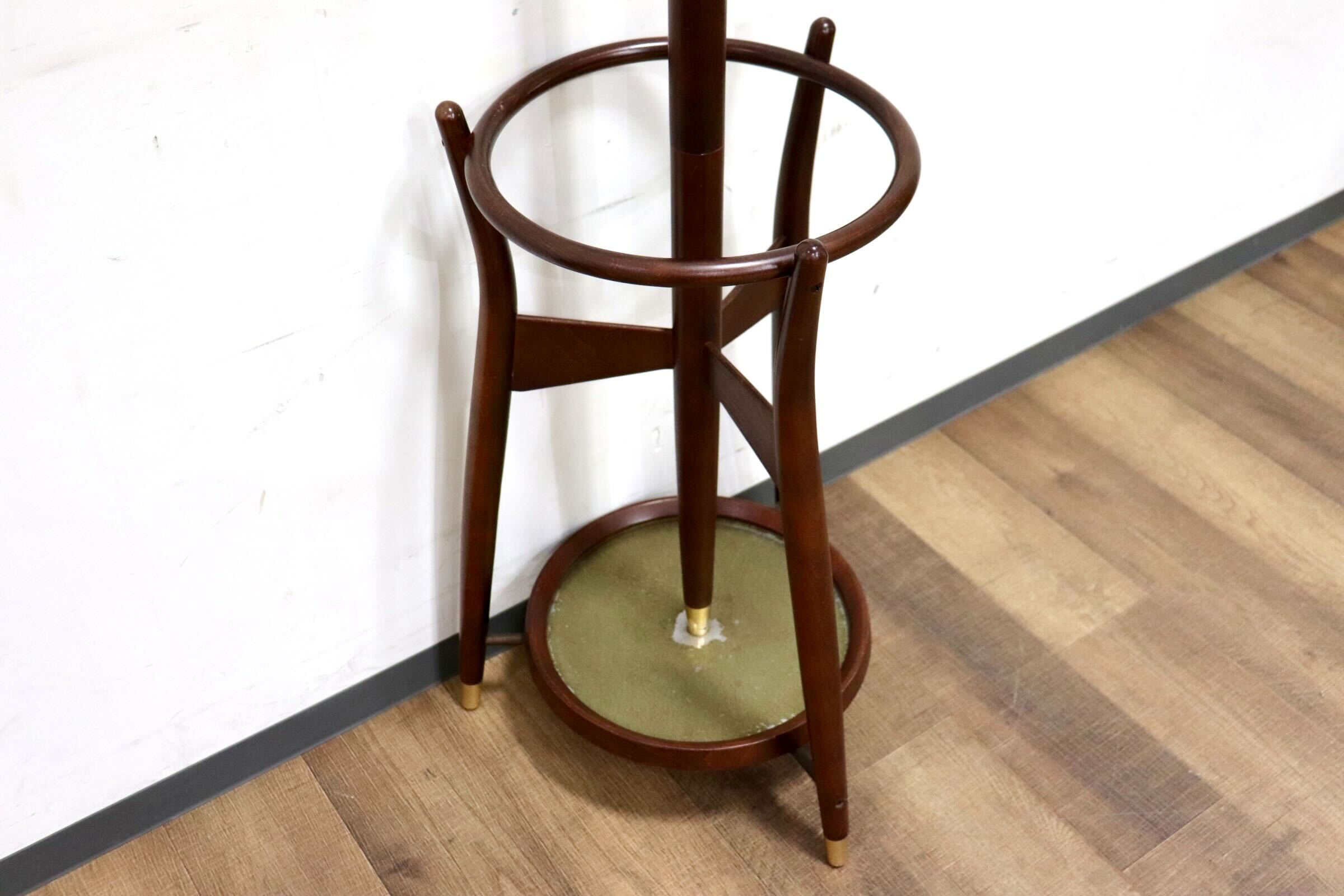 GMIS87○秋田木工 ポールハンガー コートスタンド ハンガーラック