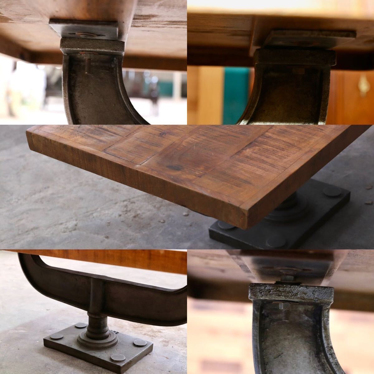 GMHK482B○インダストリアル 工業系 センターテーブル リビング