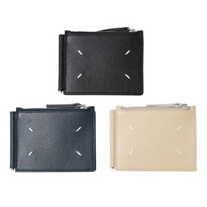 Maison Margiela（メゾン マルジェラ）グレインレザーマネークリップ