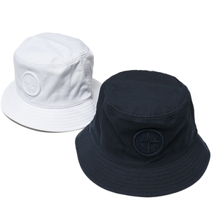 STONE ISLAND（ストーンアイランド）コットンキャンバスバケットハット