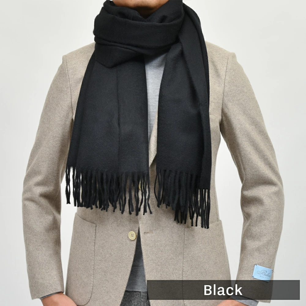 首元に極上を！②BEGG X CO(ベグアンドコー) カシミアストール4型