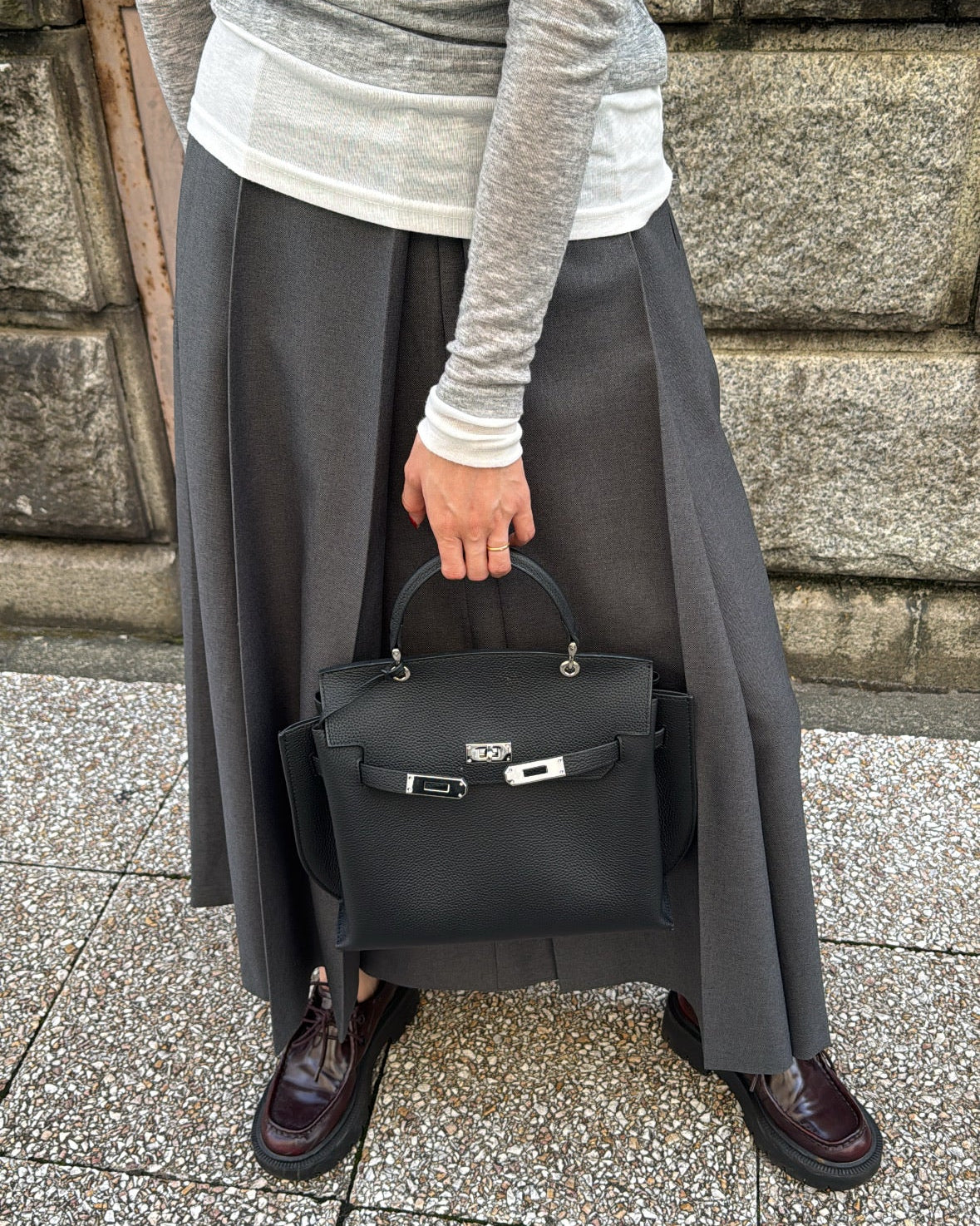 2WAYスクエアレザーバッグ 1911 – gypsophila