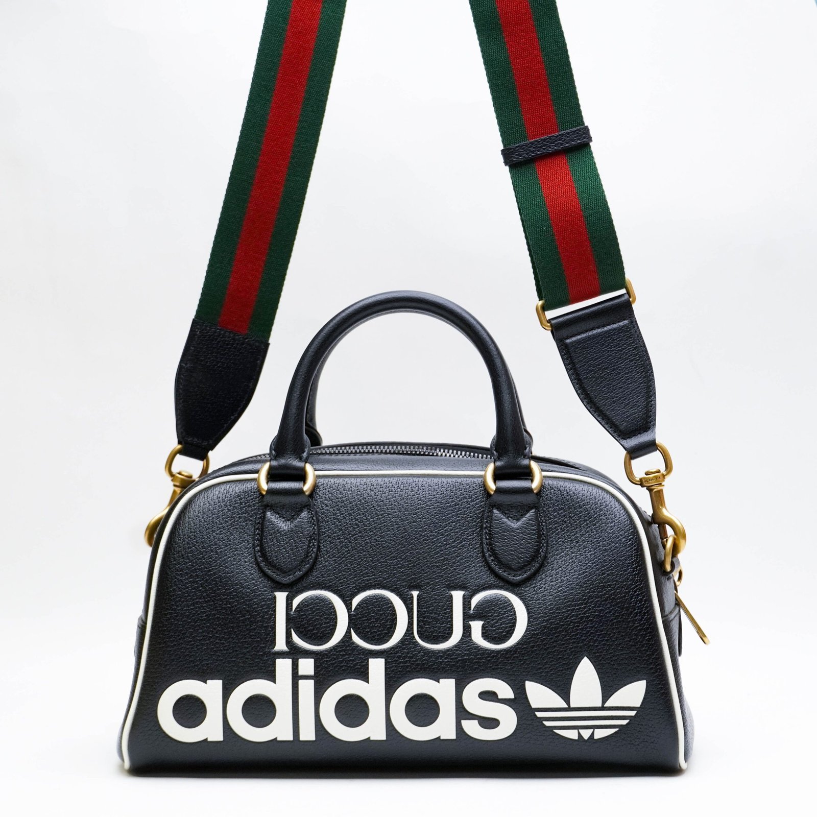 GUCCI X ADIDAS DUFFLE BAG LEATHER MINI – H-Authentica