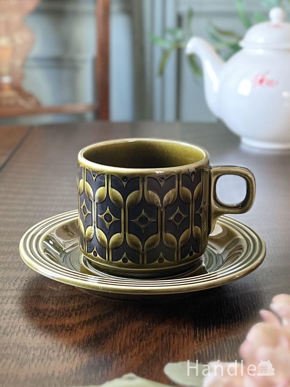 オールドノリタケの美しいアンティーク食器、お花模様が美しいカップ