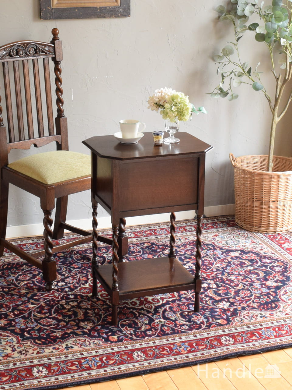 1950年代のアンティーク サイドテーブル(k-536k-f)｜アンティーク家具