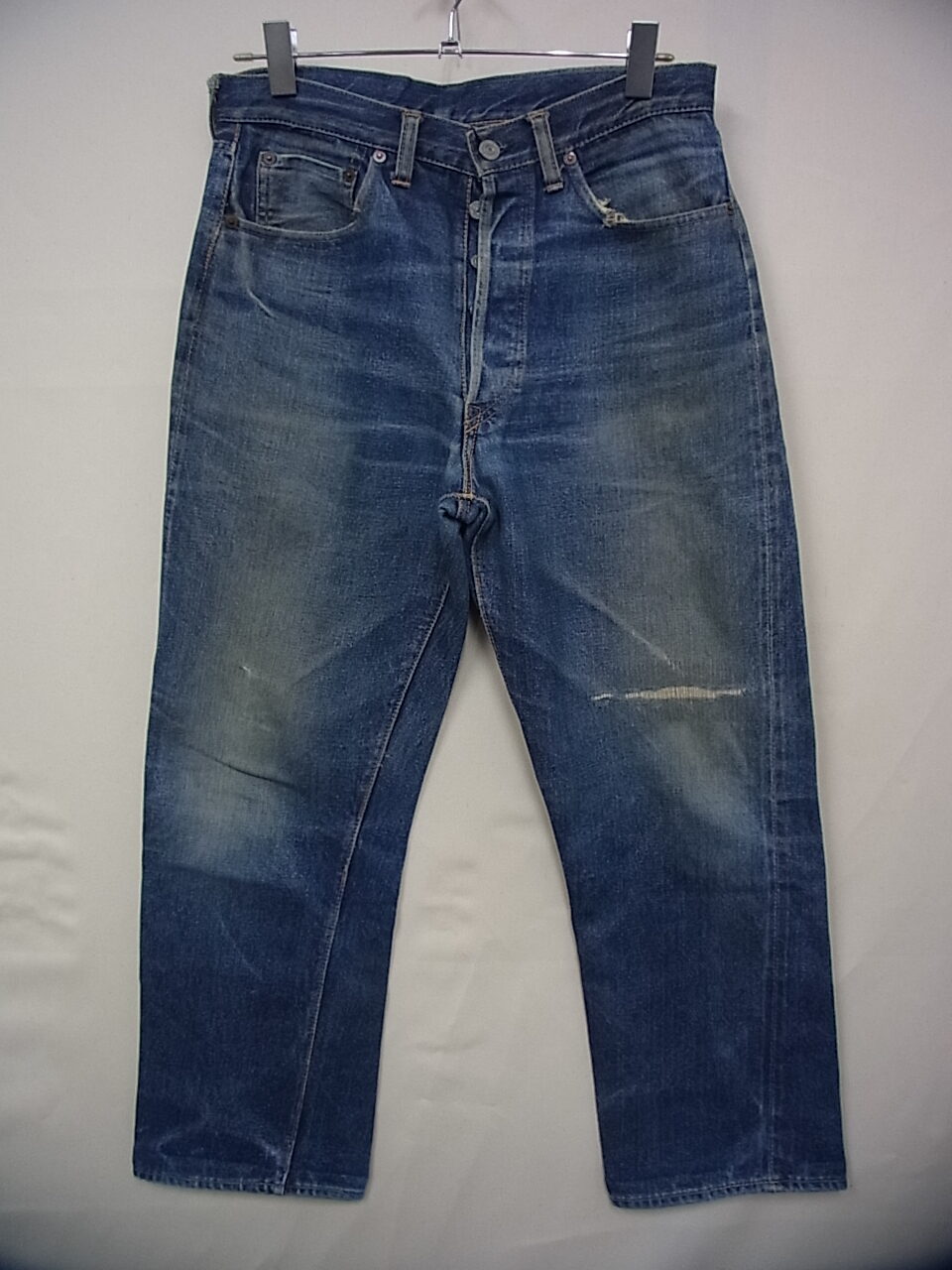 第215回（動画有）リーバイス501XX 紙パッチギャラ入り 初期型（1955年