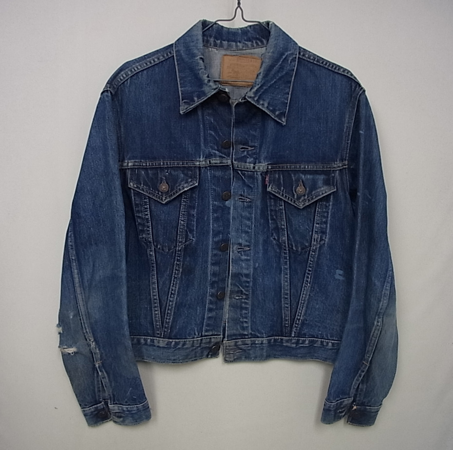 第113回（動画有）リーバイス 557（3rdモデル）Gジャン ボタン裏A