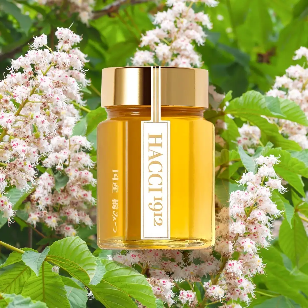 桐箱 HACCIセレクト テーブルハニー3本セット（栃みつ、ホワイト