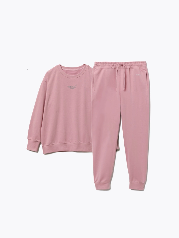 ピンク 【テンシャル】BAKUNE RECOVERY WEAR Sweat Pants Womens