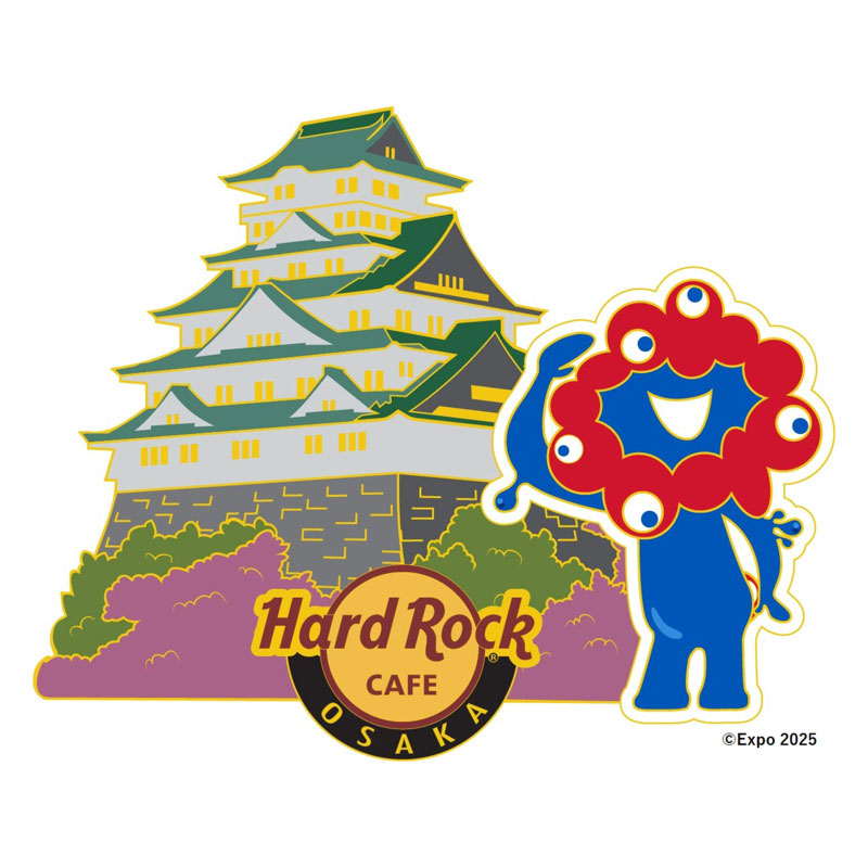 EXPO2025 大阪関西万博 ハードロックカフェ ミャクミャク ピンバッジ