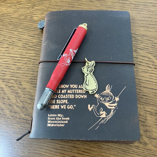 開封レビュー】リトルミイのトラベラーズノートを買ったので見てほしい