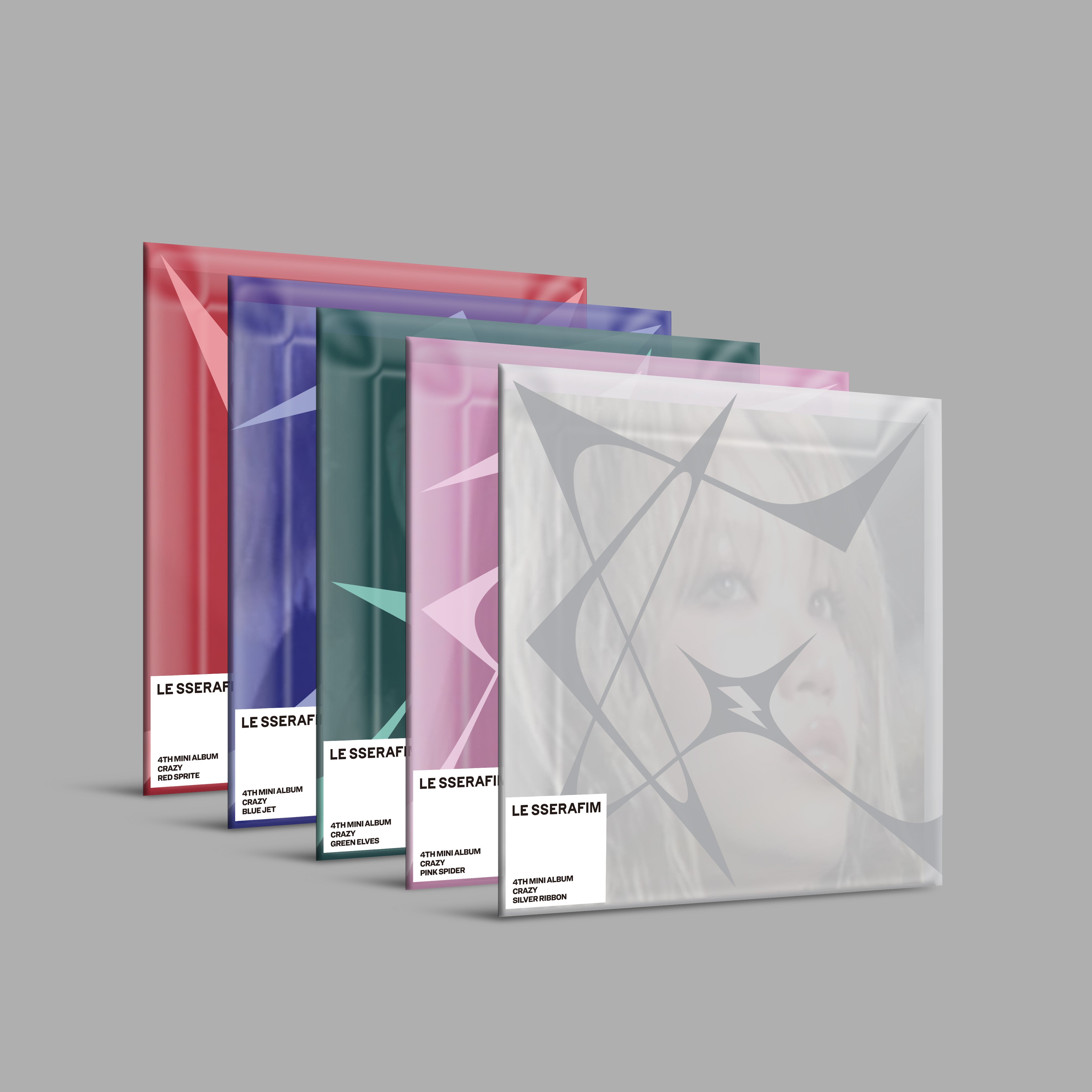 LE SSERAFIM - 4th Mini Album 'CRAZY' (COMPACT Ver.) – hello82.shop