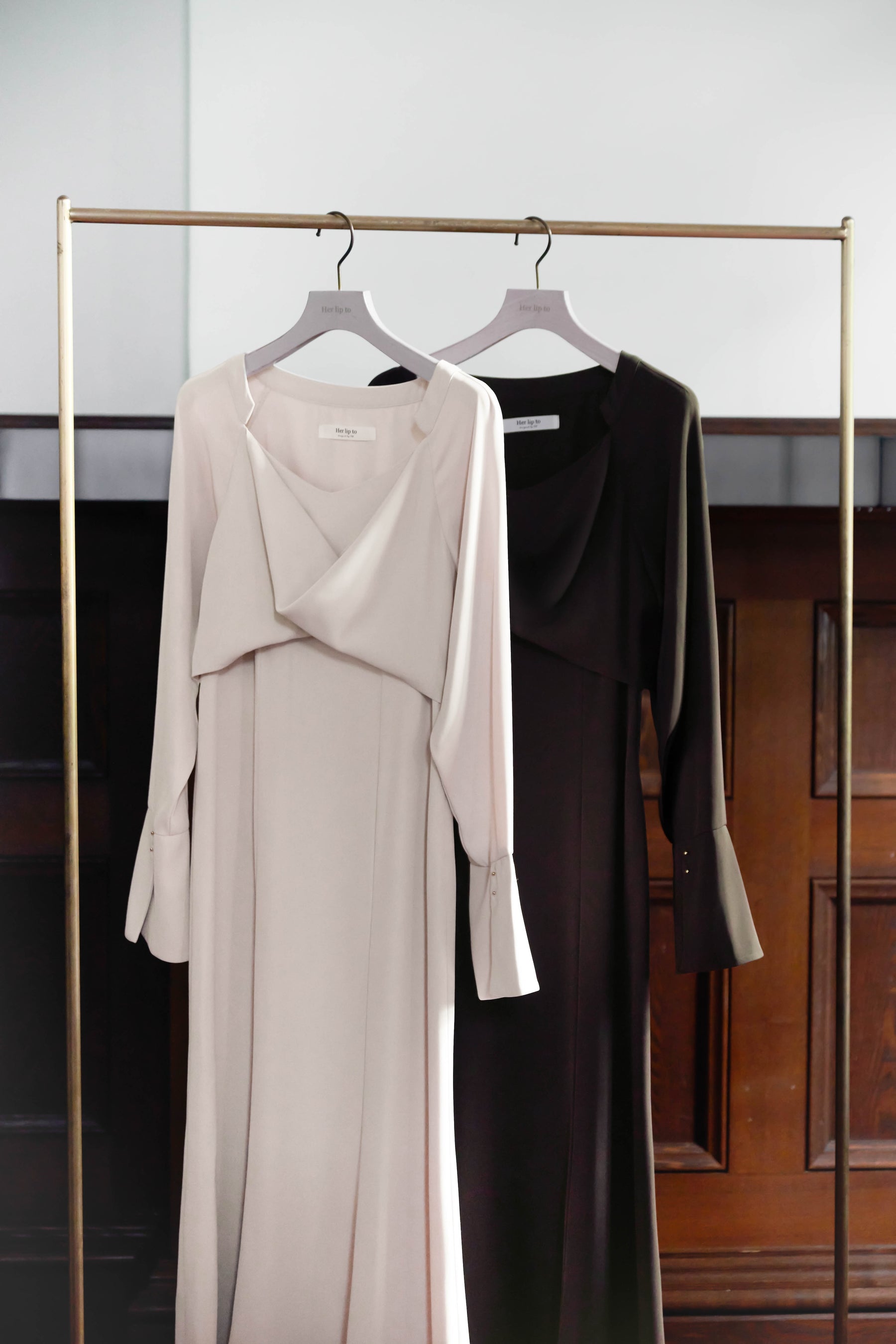 Elsie Twist-Front Dress