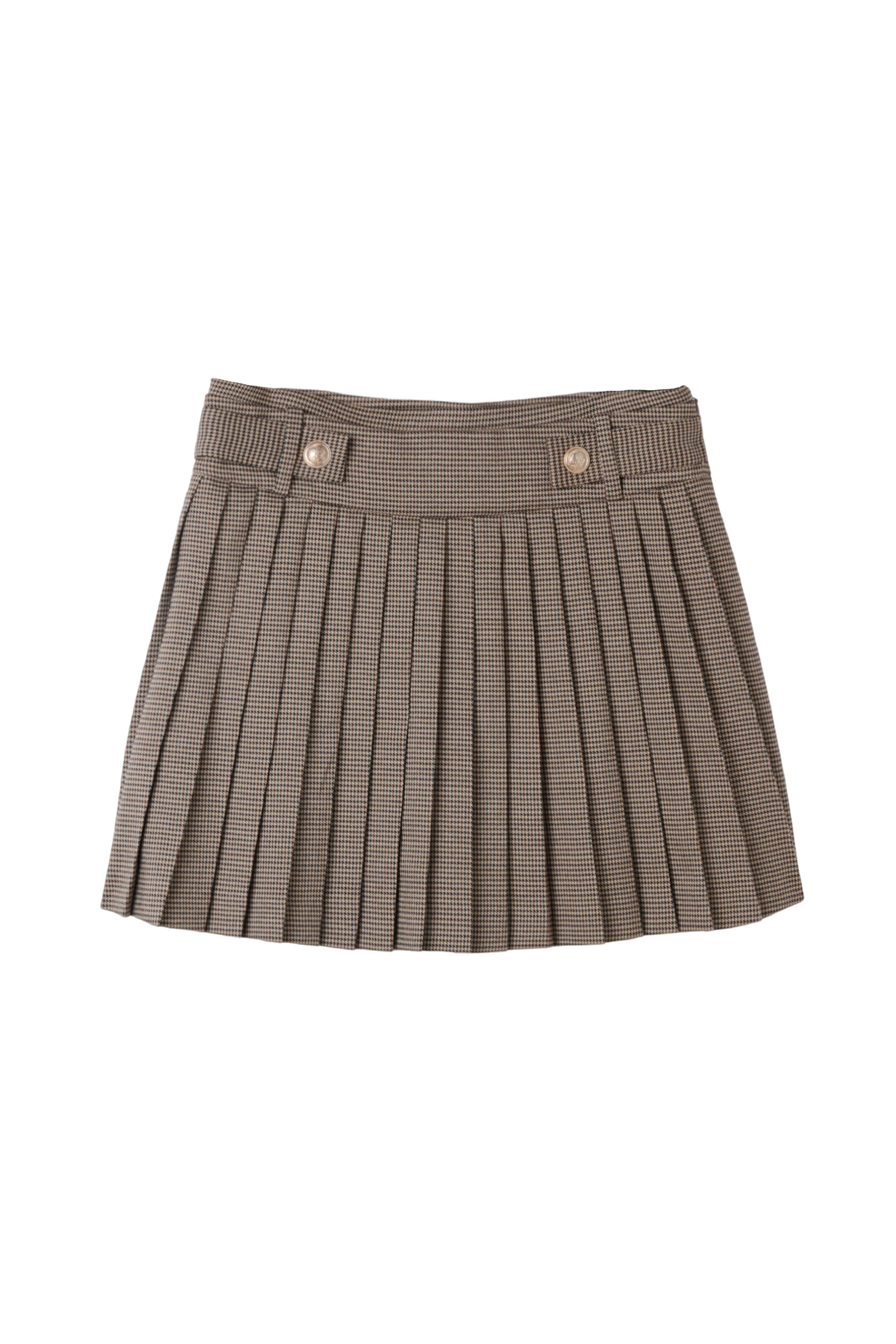 New color]Vienna Pleated Mini Skirt