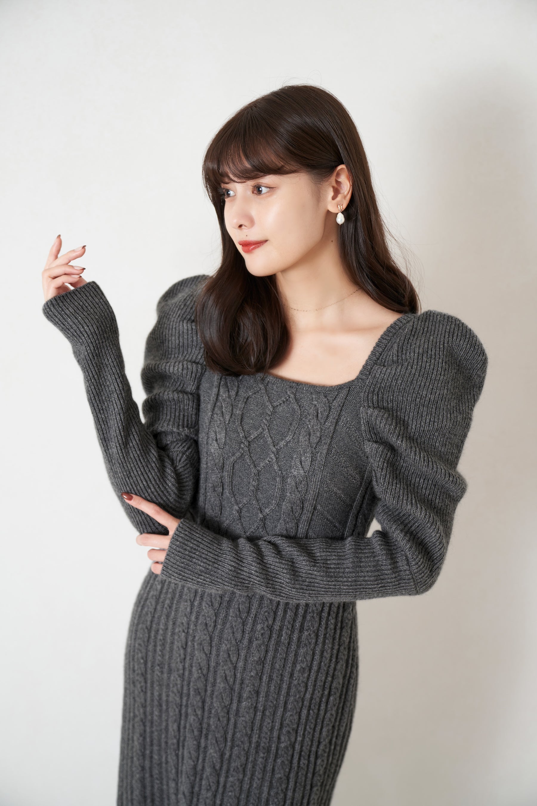 Bambina Cable Knit Dress