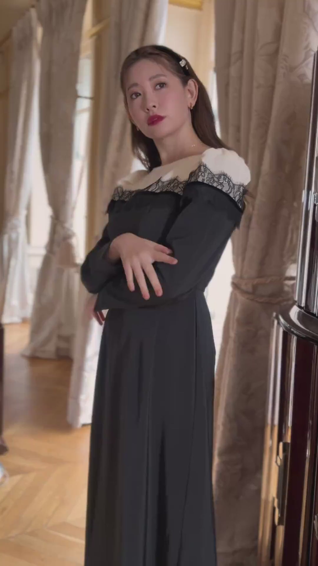 Leonie Two-Tone Dress