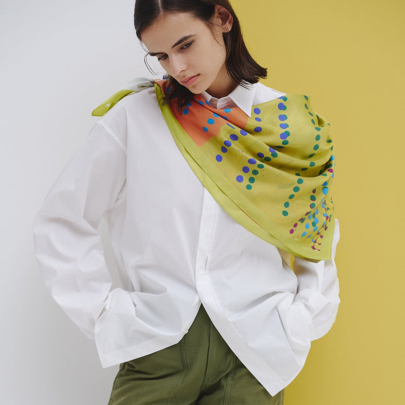 Basic shirt with scarf loop – HERALBONY