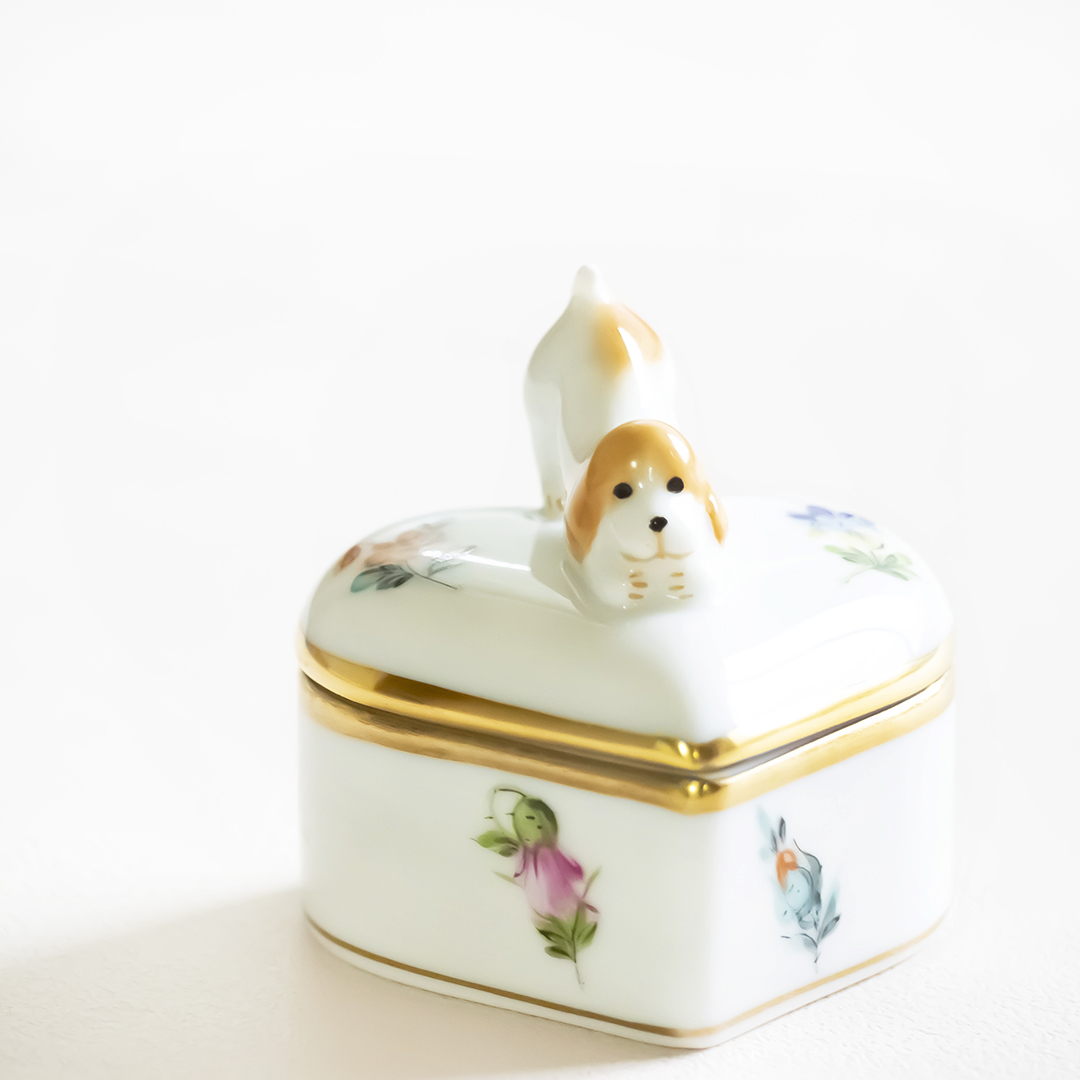 MACO マイセン、ヘレンド2つの3つセット ボンボニエール ヘレンド商品