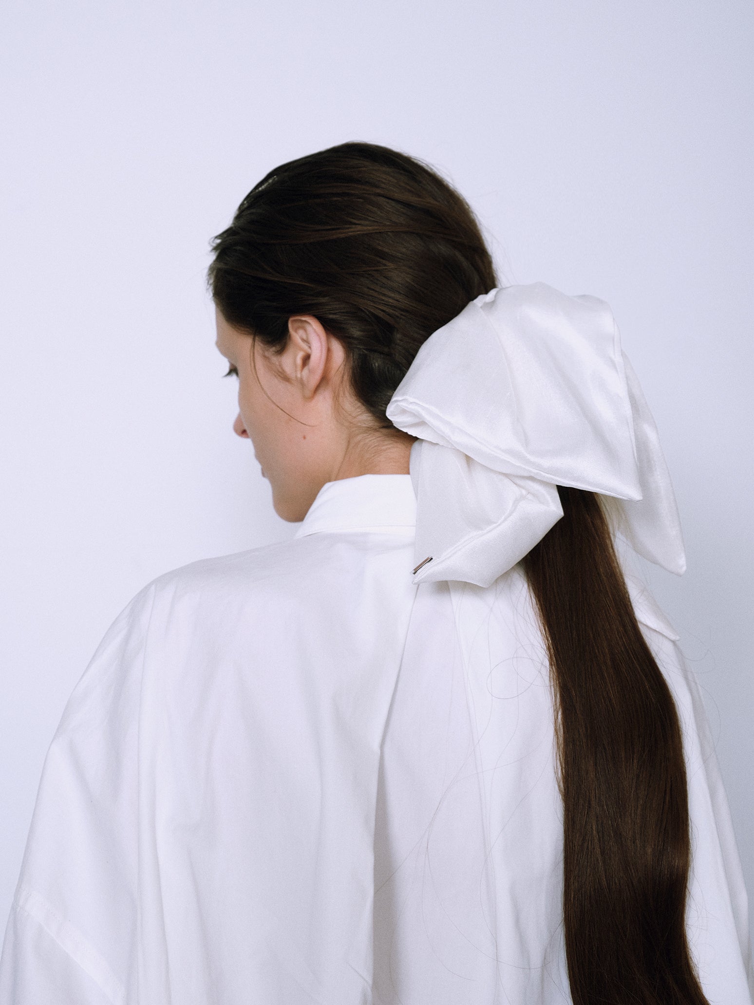 Silk Square Large Scrunchie – heyep