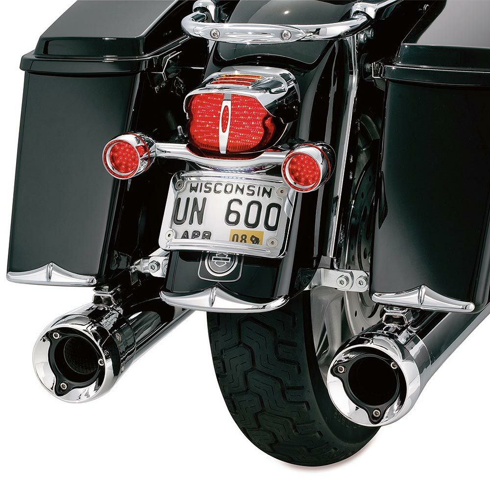 SALE】クリアキン クローム リアフェンダーチップ |ハーレーパーツ専門