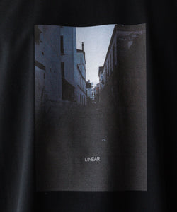 stein / シュタイン】PRINT TEE [ SHOOT ] - BLACK(MERCERISED COTTON