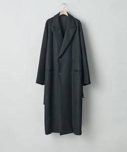 ssstein / シュタイン】OVERSIZED MAXI-LENGTH PEAKED LAPEL COAT
