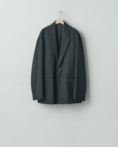 stein / シュタイン】OVERSIZED SINGLE BREASTED JACKET - BLACK