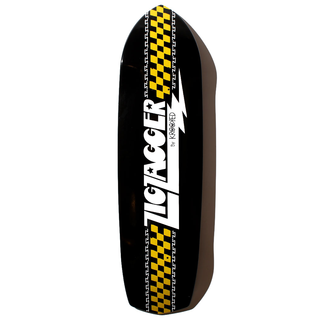 KROOKED ZIGZAGGER CLASSIC ブラック 8.6インチ