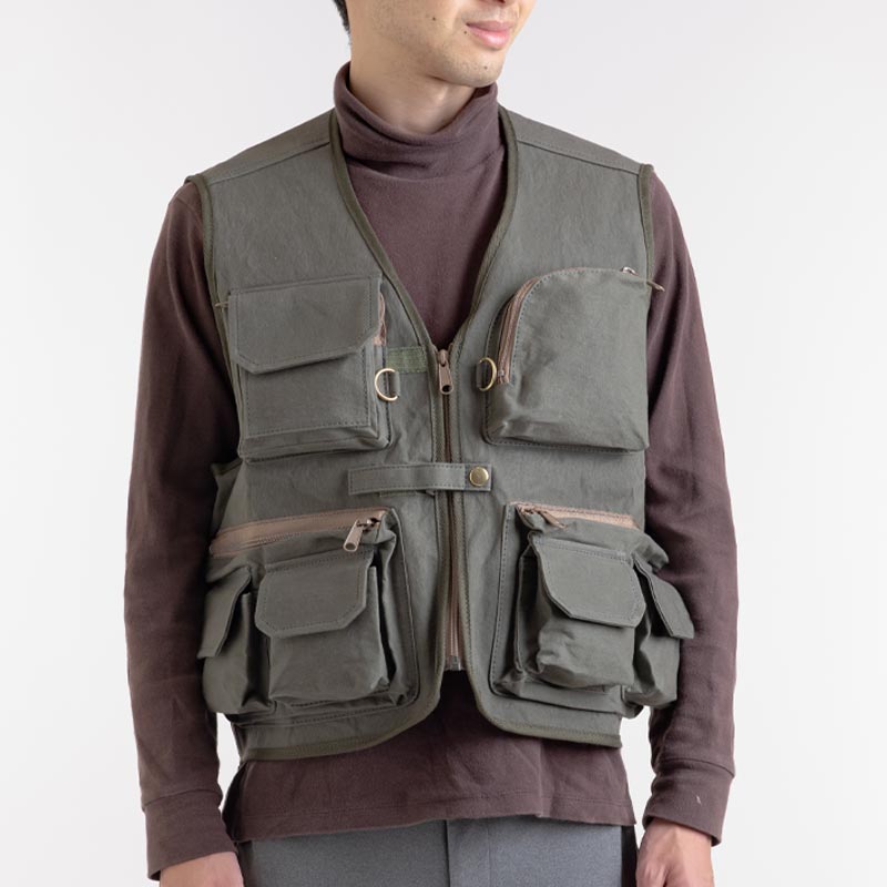 ハンティングベスト – 日乃本帆布
