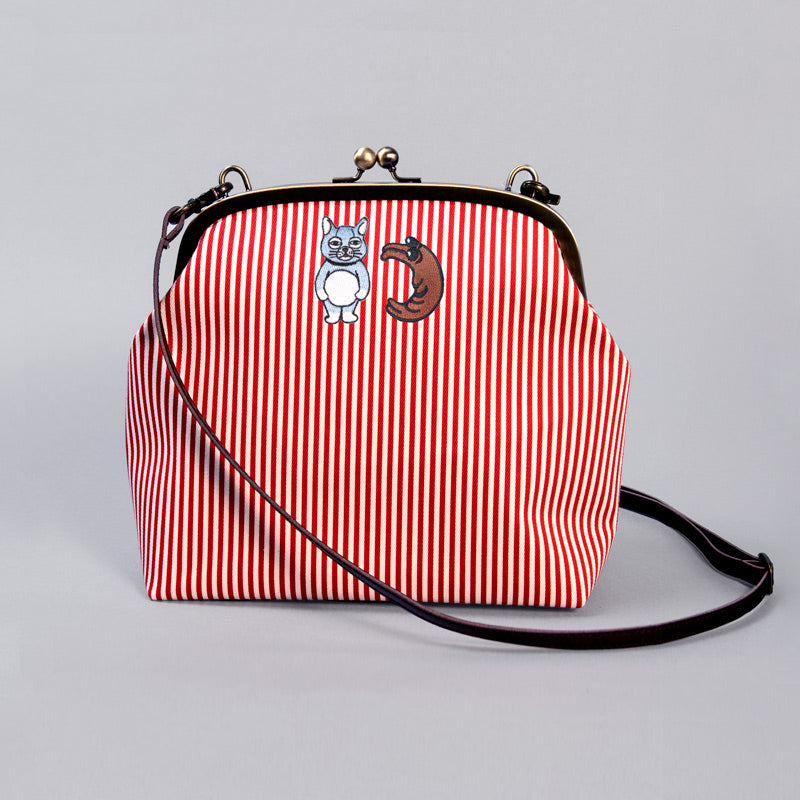 あわせがい対象商品】がまぐちBag ニャンコとおそろい – ボリス雑貨店