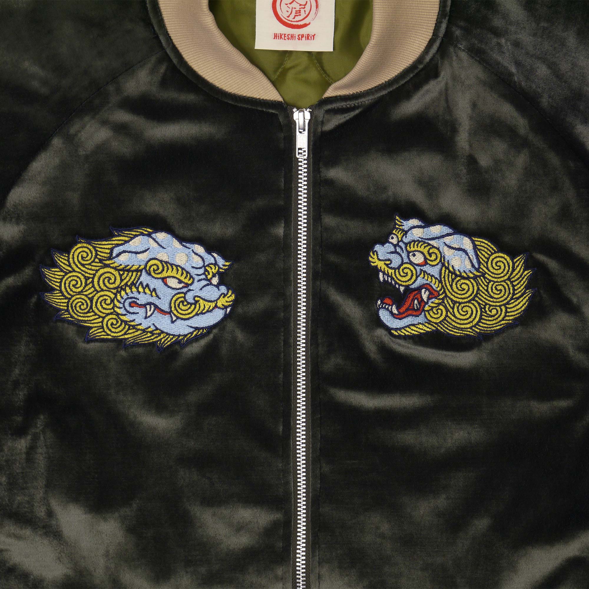 サラマンダーJAPAN MAP スカジャン – HiKESHi SPiRiT(火消魂)