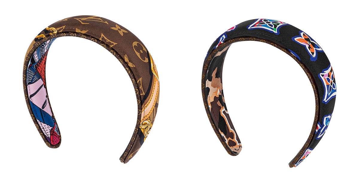 ルイ・ヴィトンのサステナブルコレクションから新作ヘアバンドが発売