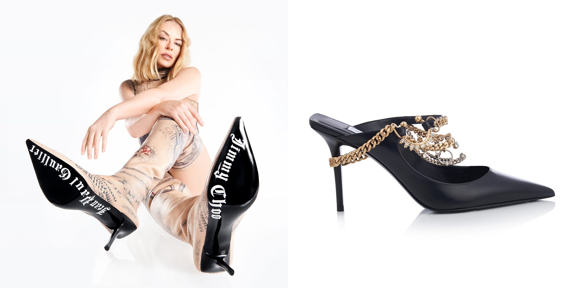 カイリー・ミノーグがまとう！ 「ジミー チュウ / ジャンポール