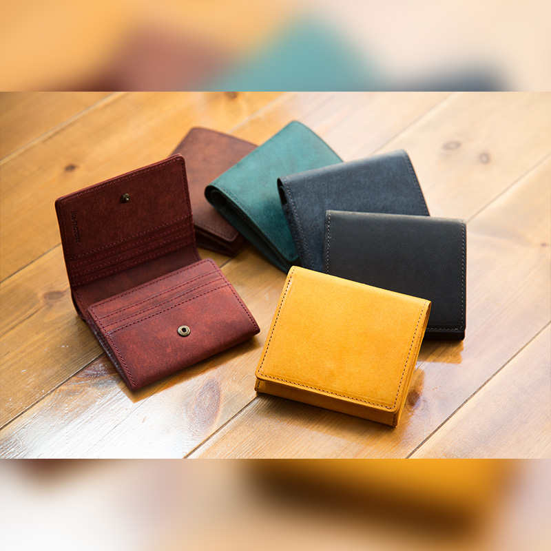 二つ折り財布 coprire | HIS-FACTORY