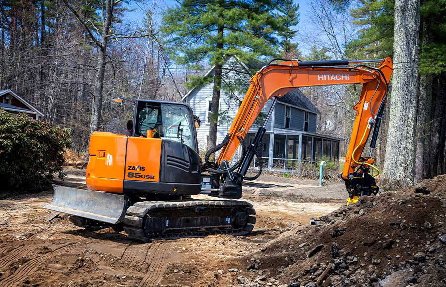 ZX85USB-5N Compact Excavators - Hitachi Construction Machinery