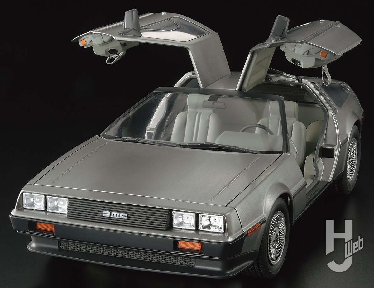 不遇の名車”ことDMC-12デロリアンがキット化！ 竹内陽亮氏がその洗練