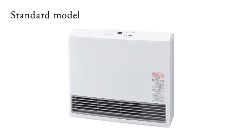 スタンダードモデル 140-5902型 - ガスファンヒーター｜大阪ガス