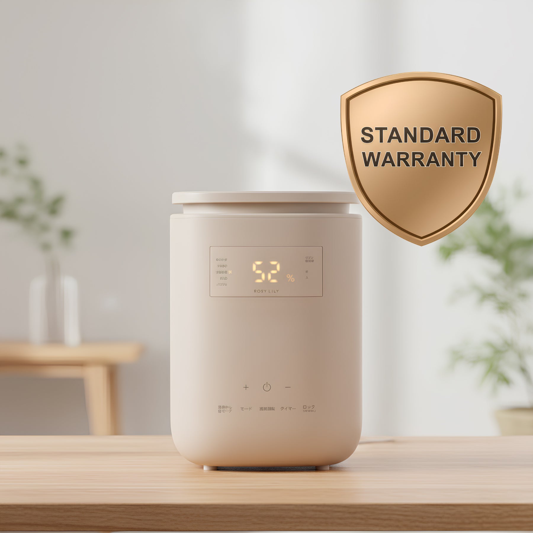 ROSY LILY スチーム加湿器 3L EH30PI 延長保証セット – ROSY LILY - HOME