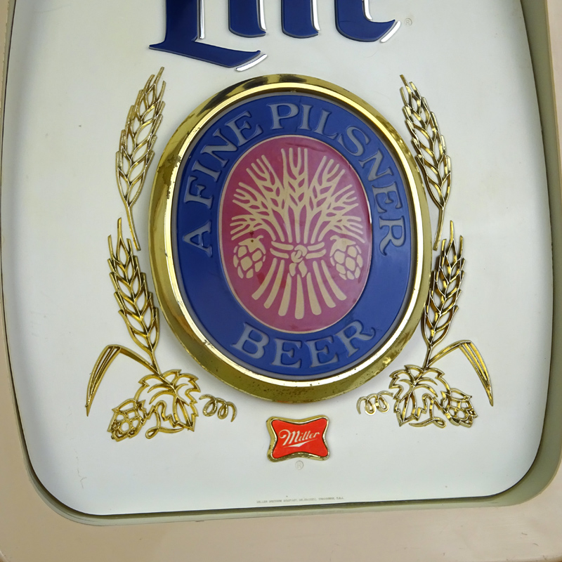 ヴィンテージ ミラー ビール パブ ライト サイン | アンティーク