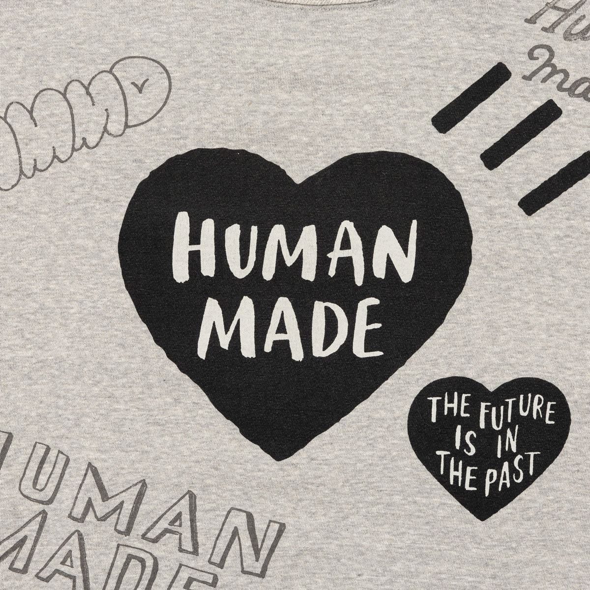 HUMAN MADE ヒューマンメイド GRAFFITI SWEATSHIRT GRAY グラフィティ