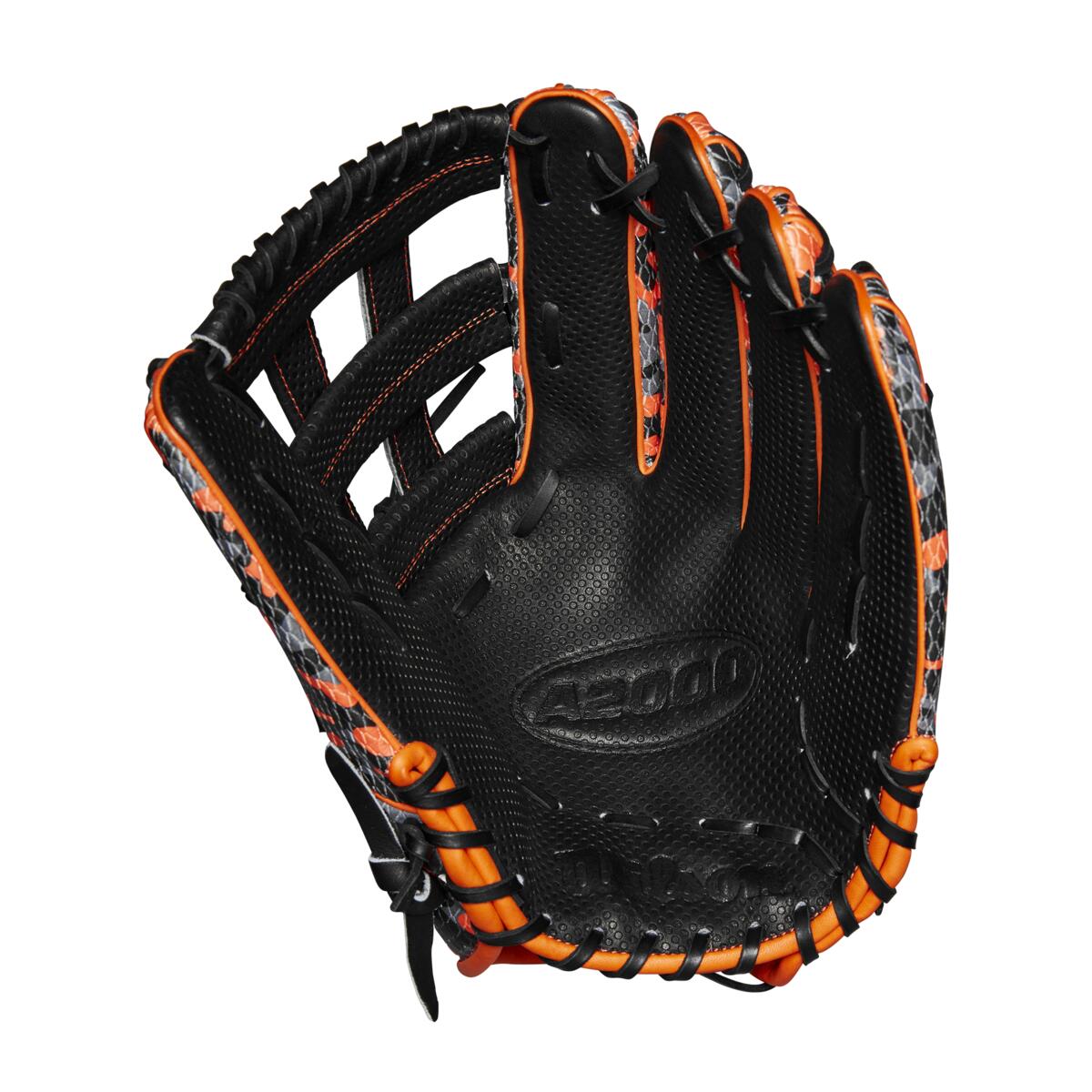Wilson A2000 October 2024 GOTM Black/Orange/Grey 1777 12.75