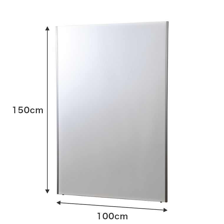 割れない鏡 鏡 全身鏡 フィルムミラー ワイド姿見 リフェクスミラー