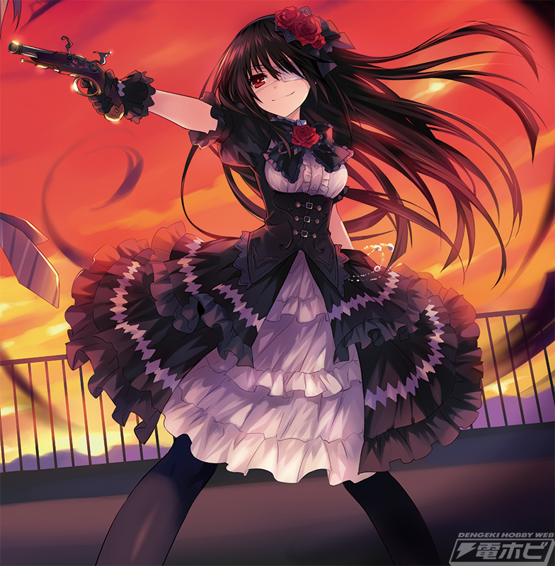 デート・ア・ライブ』時崎狂三がファンタジア文庫＆ドラゴンマガジン30