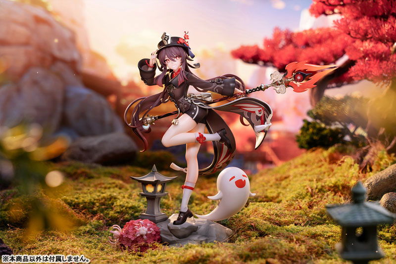 スラっと伸びる美脚にも注目！『原神』胡桃が雪晴梅香Ver.でフィギュア