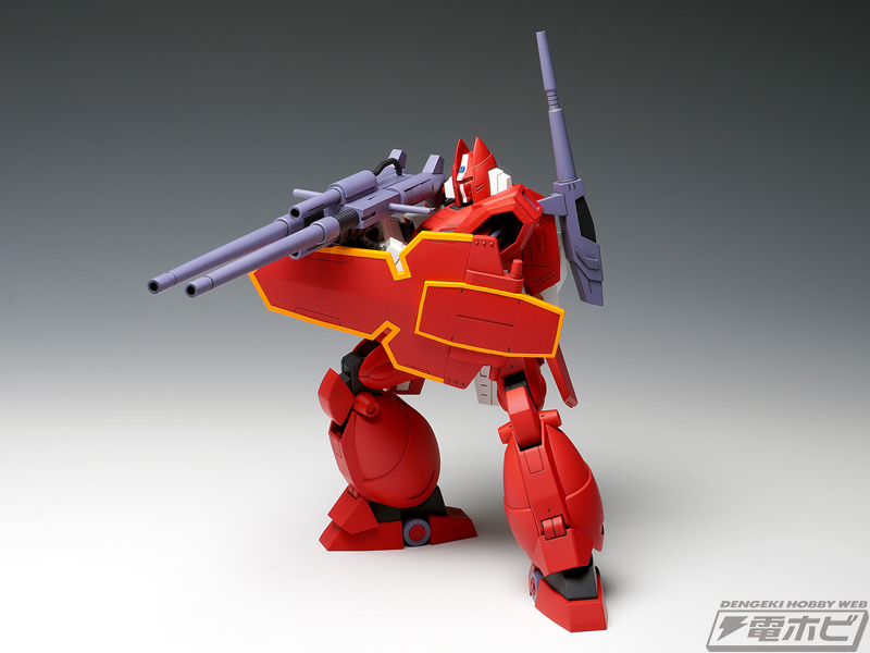 機甲界ガリアン』ガリアン重装改がプラモデル化！飛装砲、重装砲、盾が