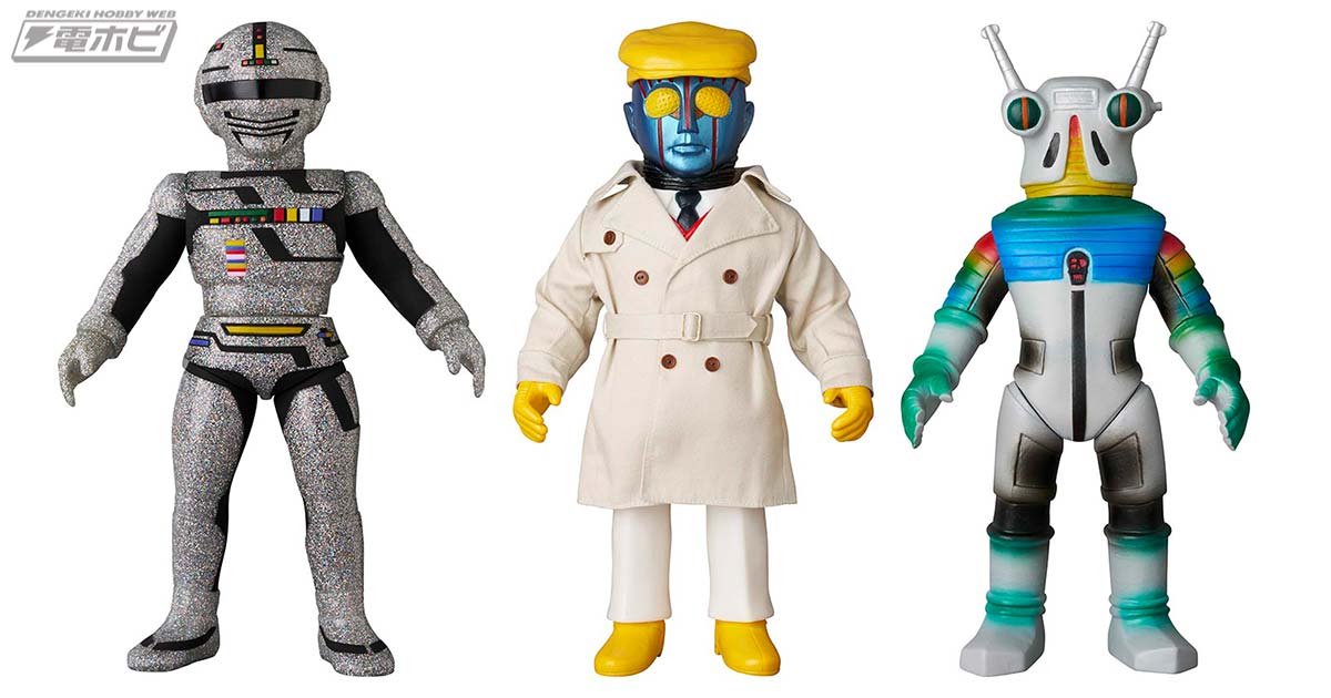 東映レトロソフビコレクションにて『宇宙刑事ギャバン』がラメ入り仕様