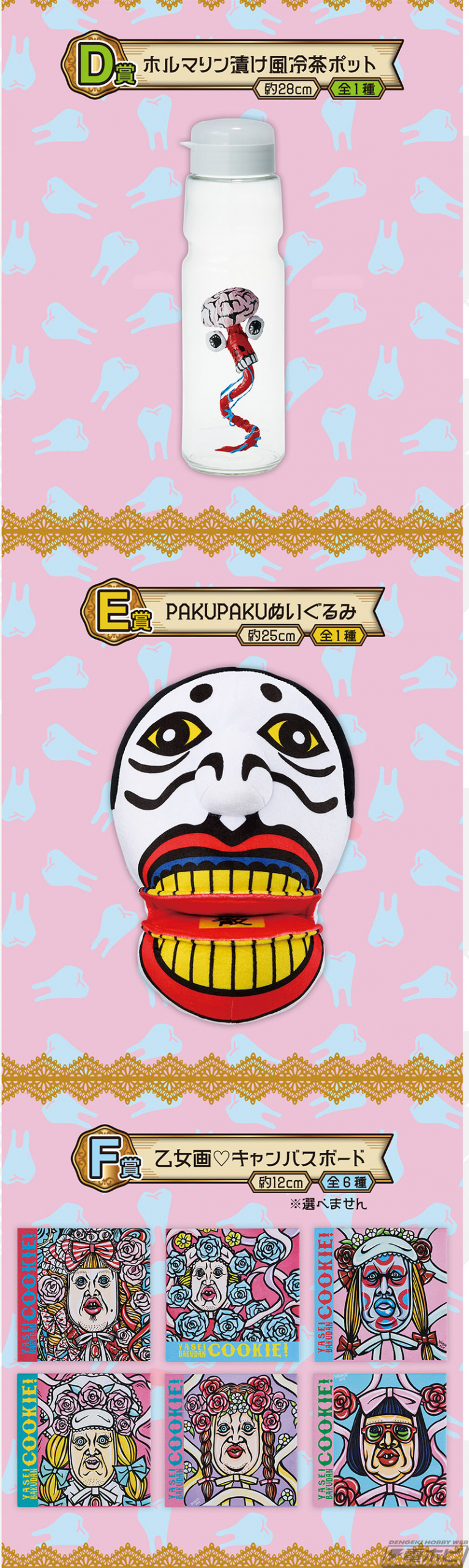 一番くじ 野性爆弾くっきー！ 未来コレクション」の全ラインナップ公開