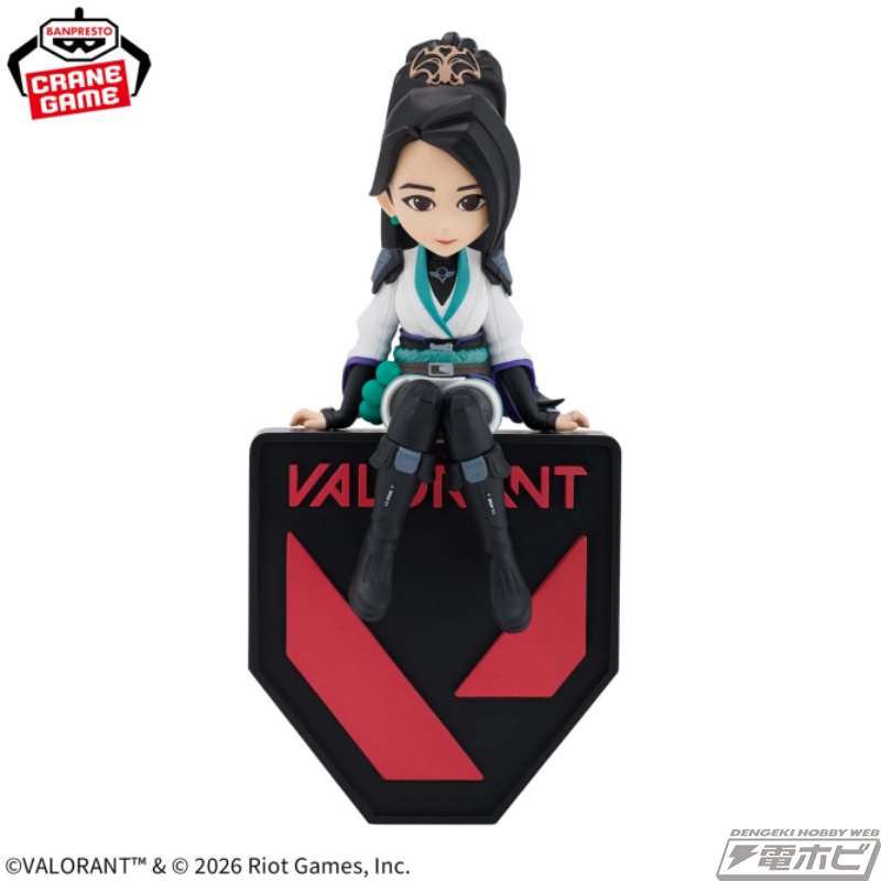 ジェットとセージをデフォルメデザインで立体化！『VALORANT』より