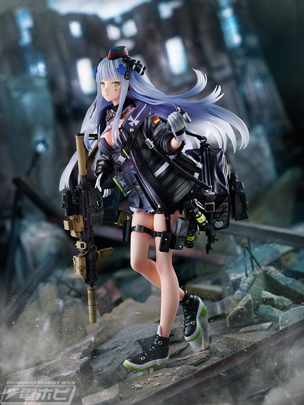 破れた衣装からのぞく豊満ボディにドキドキ！『ドールズフロントライン