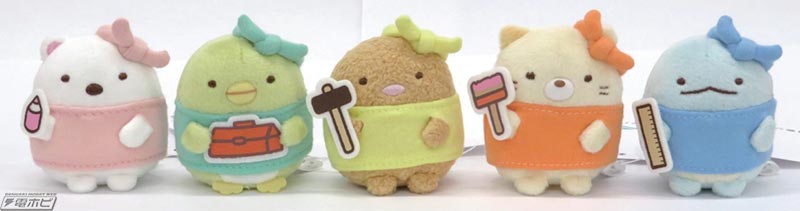 大工道具を持っている「しろくま」や「とかげ」たちが可愛い！「すみっ